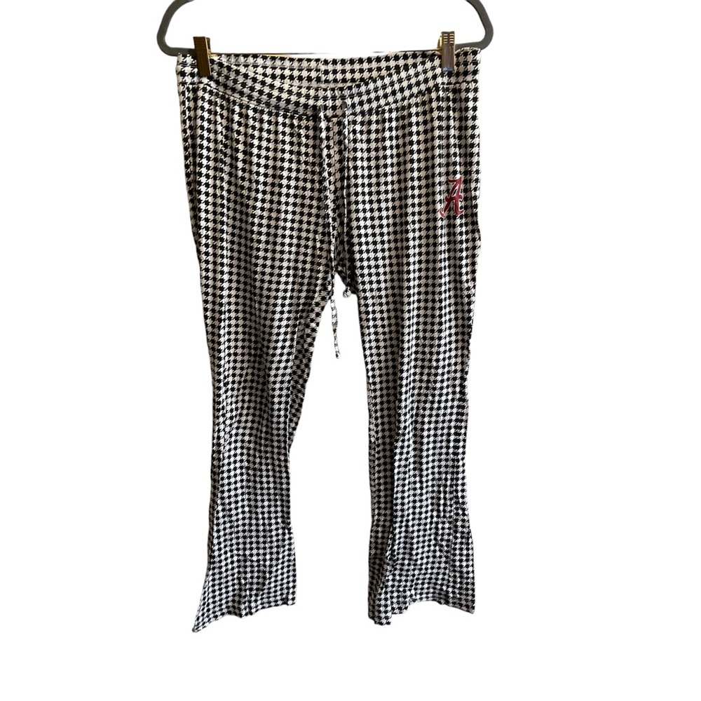 Sideline apparel houndstooth pajama pants large University of Alabama logo